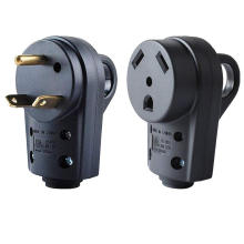 Plux de réceptacle RV 30 ampères - Femed End TT-30R - Adaptateur électrique de remplacement avec poignée pour campeur, baisse de l&#39;expédition de CA, États-Unis